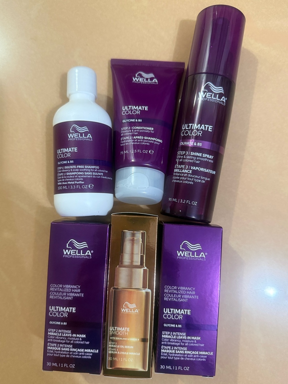 6 Wella Professional Ultimate Color Hair Treatment